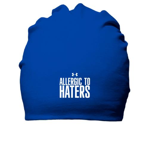 Хлопковая шапка Allergic to haters