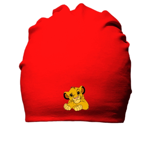 Хлопковая шапка Lion king