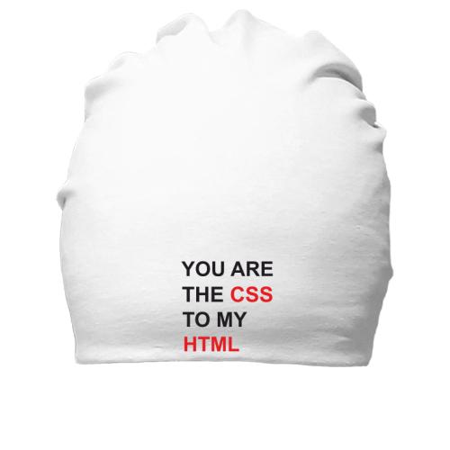 Бавовняна шапка CSS+HTML