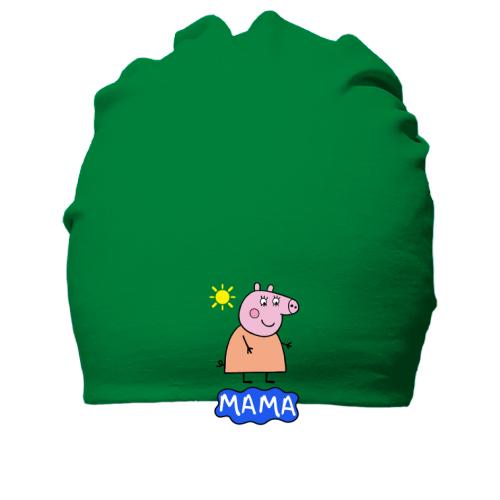 Хлопковая шапка Мама Свинка (свинка Пеппа)