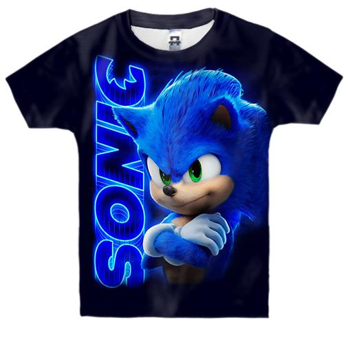 Дитяча 3D футболка SONIC (2)