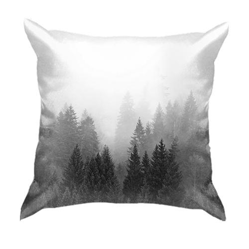 3D подушка «Туманний ліс»
