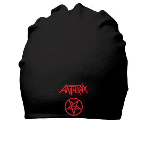Хлопковая шапка Anthrax со звездой