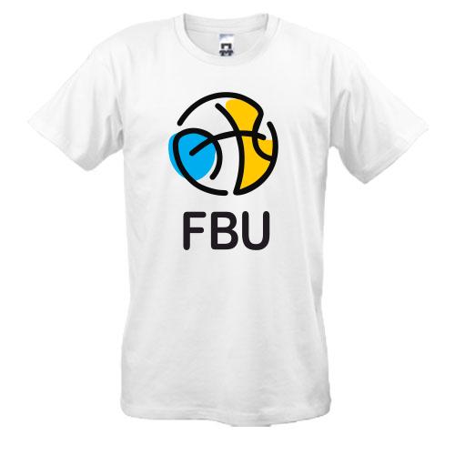 Футболка с лого федерации баскетбола Украины