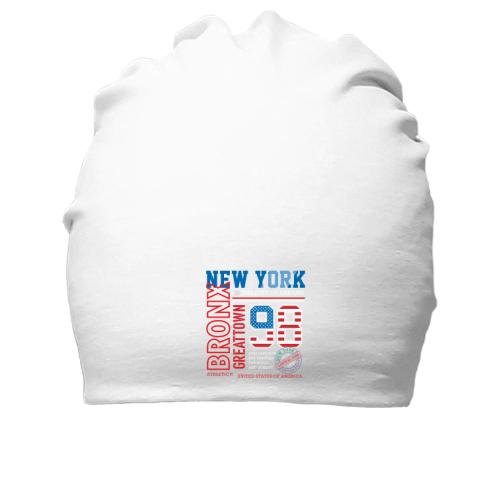Хлопковая шапка New York 98