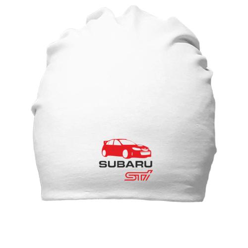 Бавовняна шапка Subaru sti (2)