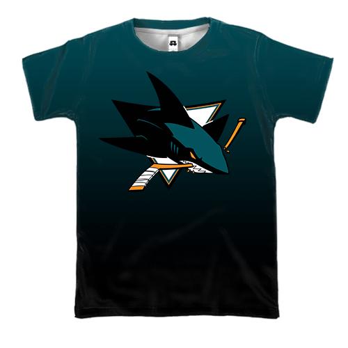 3D футболка San Jose Sharks