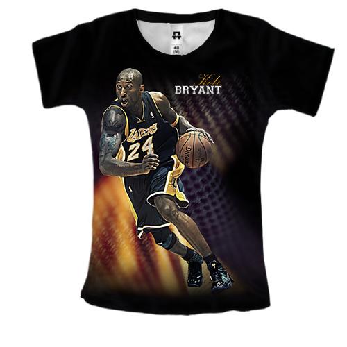 Женская 3D футболка Kobe Bryant