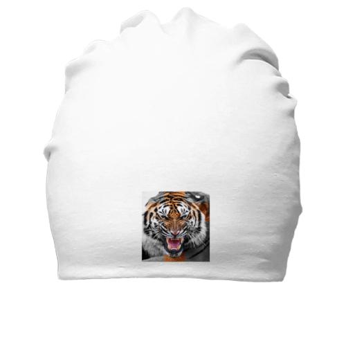 Бавовняна шапка Swag з тигром