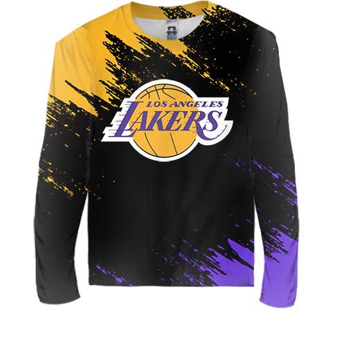 Детский 3D лонгслив Los Angeles Lakers