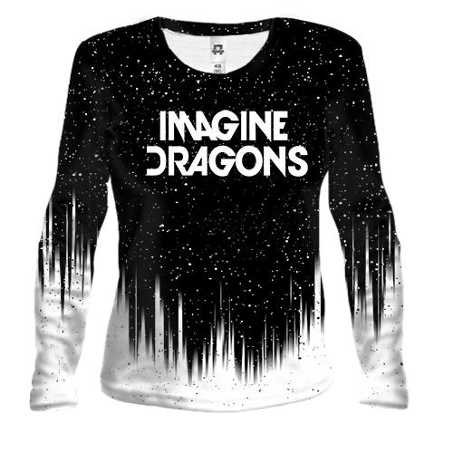Жіночий 3D лонгслів Imagine Dragons (2)