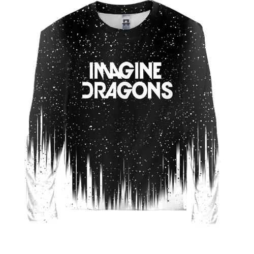 Детский 3D лонгслив Imagine Dragons (2)