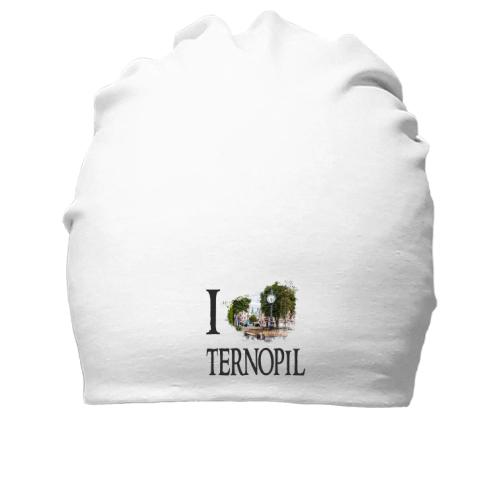 Бавовняна шапка Я люблю Тернопіль