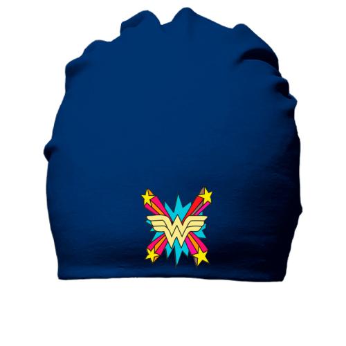Хлопковая шапка с логотипом Чудо-Женщины (Wonder Woman)