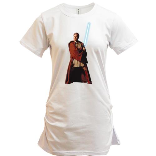 Подовжена футболка з Обі-Ван Кенобі (3)