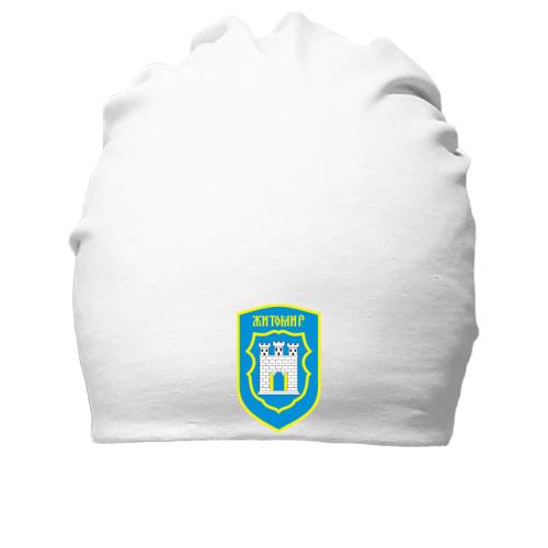 Бавовняна шапка з гербом міста Житомир