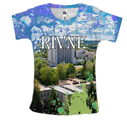 Жіноча 3D футболка Rivne
