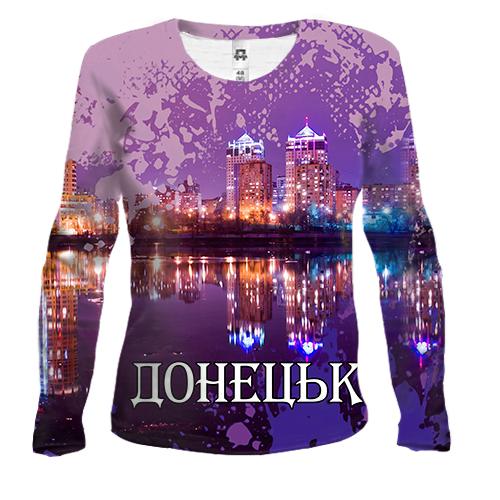 Жіночий 3D лонгслів Донецьк.
