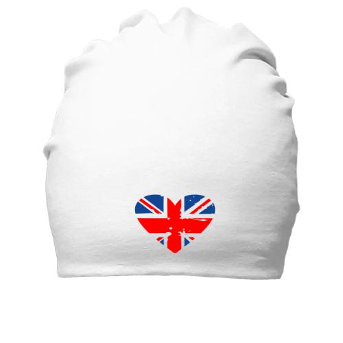 Хлопковая шапка Люблю Британию