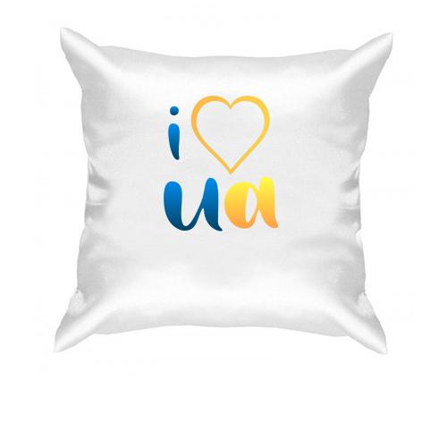 Подушка I love UA