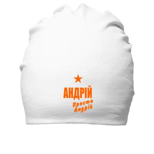 Бавовняна шапка Андрій, просто Андрій