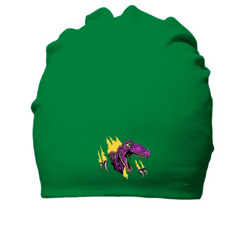 Бавовняна шапка з вириваючимся динозавром