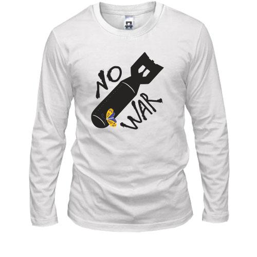Лонгслив No War (3)