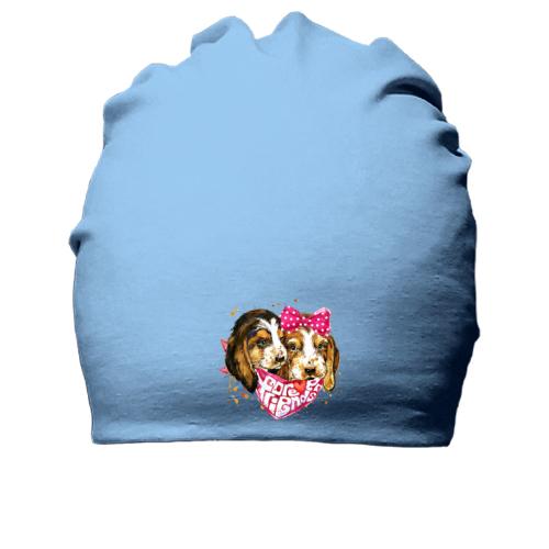 Бавовняна шапка Forever friends з біглями