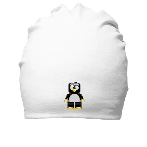 Хлопковая шапка с лего-Линуксом