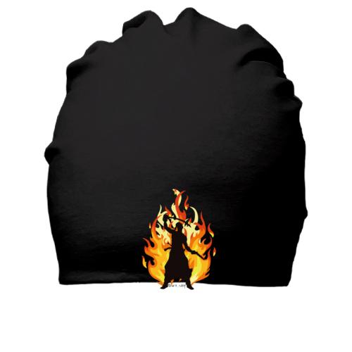 Хлопковая шапка Козак в пламени