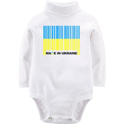 Дитяче боді LSL Made in Ukraine (штрих-код)