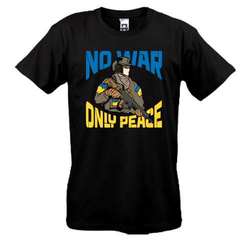 Футболка No war - only peace