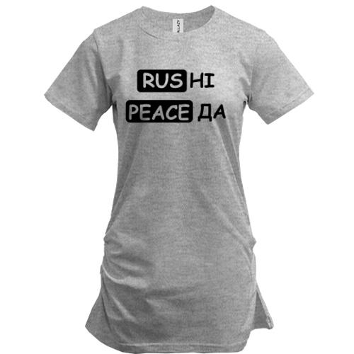 Туніка RUS НІ PEACE ДА