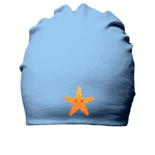 Бавовняна шапка з усміхненою морською зіркою