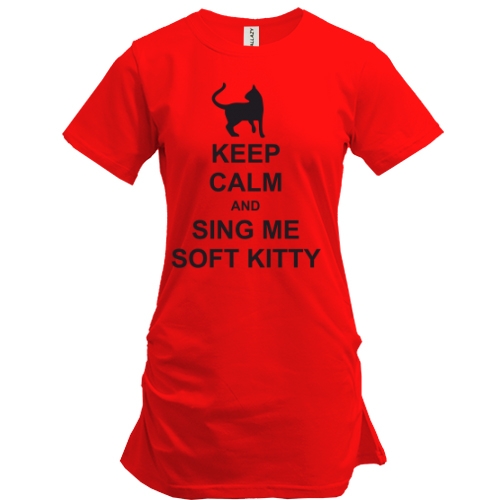 Туника Keep calm and song me Soft Kitty