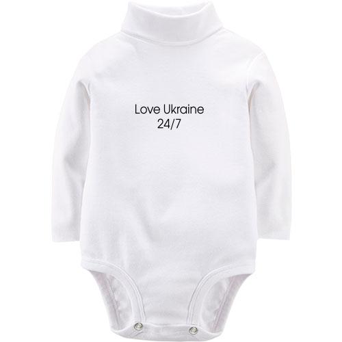 Дитяче боді LSL Love Ukraine 24/7