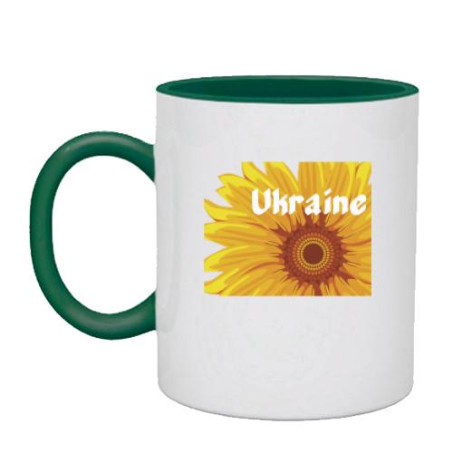 Чашка Ukraine (Подсолнухи) АРТ