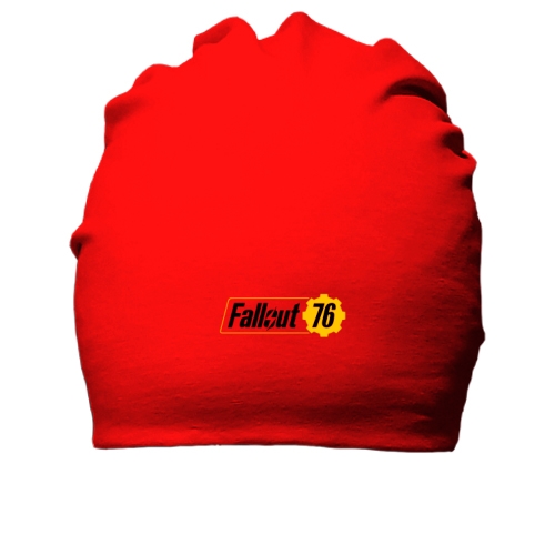 Бавовняна шапка з логотипом Fallout 76