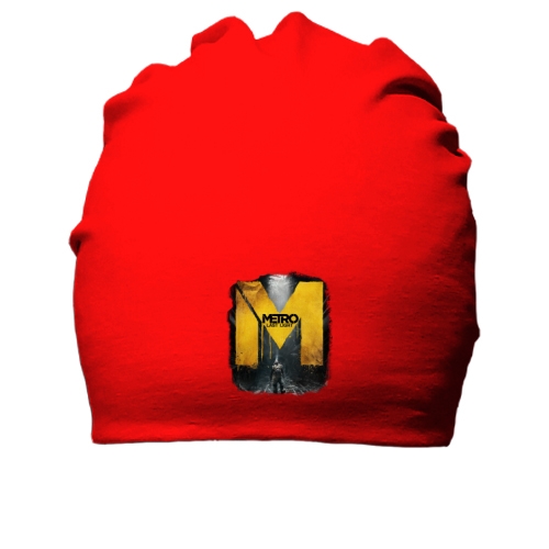 Хлопковая шапка с постером игры Metro - Last Light