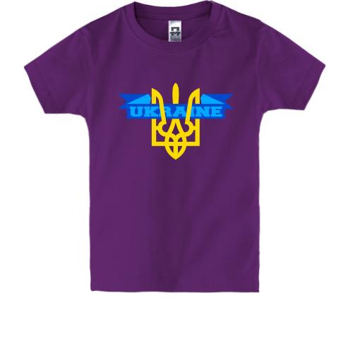 Детская футболка Ukraine Тризуб