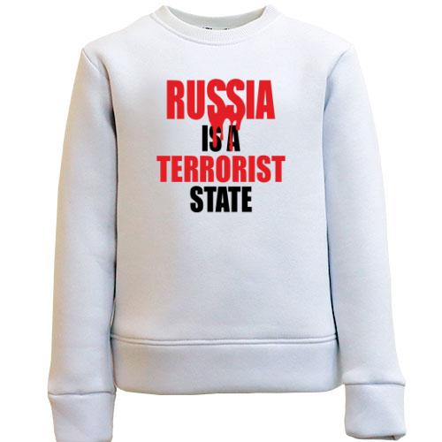 Детский свитшот Russia is a Terrorist State
