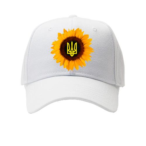 Кепка Подсолнух с гербом Украины