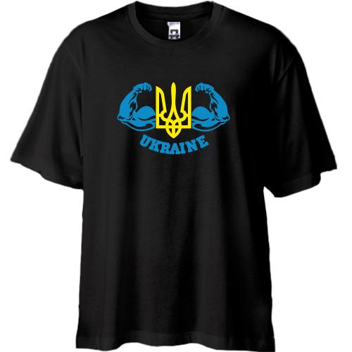 Футболка Oversize Ukraine (WorkOut Style)