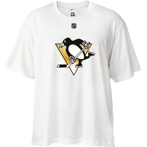 Футболка Oversize Pittsburgh Penguins