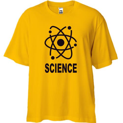 Футболка Oversize Шелдона science