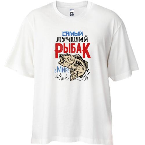 Футболка Oversize для рыбака 