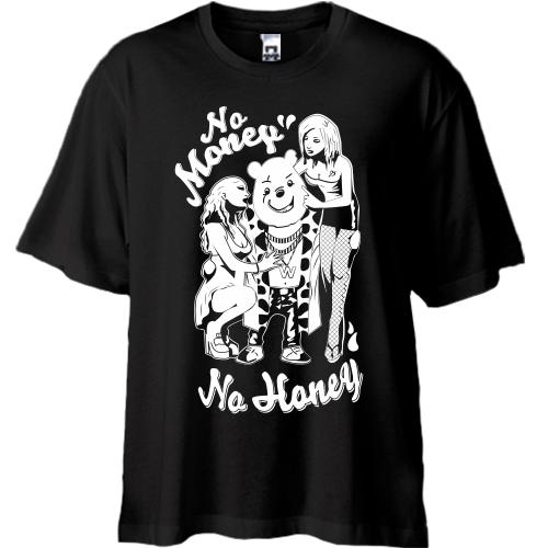 Футболка Oversize No money - No honey