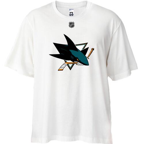 Футболка Oversize San Jose Sharks