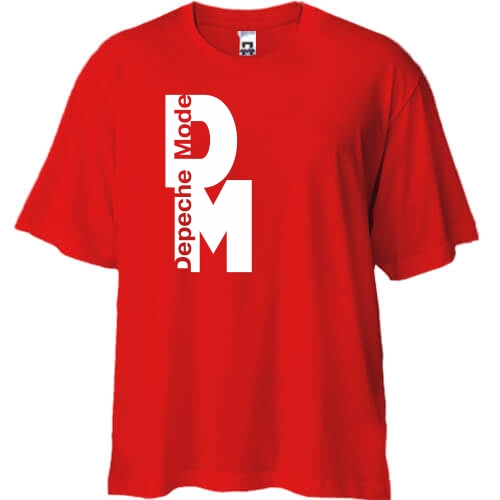 Футболка Oversize Depeche Mode white
