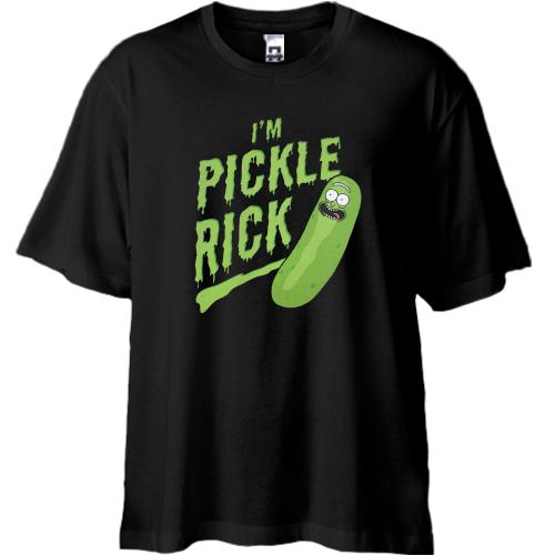 Футболка Oversize I'm pickle Rick (2)